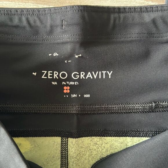 Zero Gravity High-Waisted Running Leggings In All Black Size Medium - Picture 10 of 11